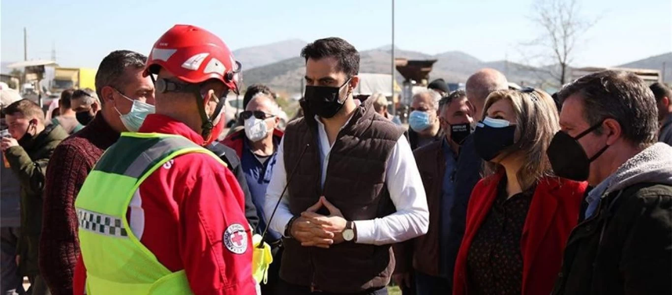 Μ. Χριστοδουλάκης: «Το πρώτο που προέχει είναι η στήριξη των ανθρώπων που έχουν πληγεί» (φωτό)